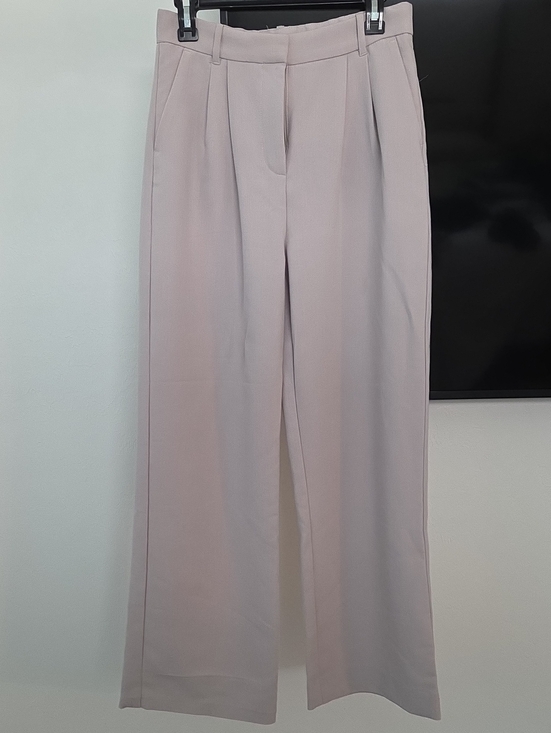 Abercrombie & Fitch Pants - Abercrombie & Fitch Light Khaki Wide-Leg Trousers